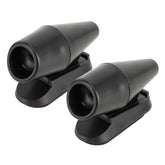 Pair Car ABS Deer Alert Sound Alarm Ultrasonic Wind Power Animal Repeller